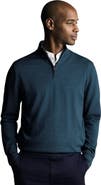 Charles Tyrwhitt Merino Zip Neck Long Sleeve Sweater