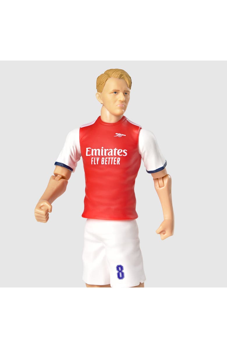Banbo Toys SOCKERS Arsenal F.C. Martin Odegaard 8" Collectible Soccer Action Figure, Alternate, color, Red