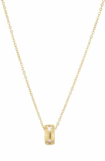 Crystal Star Slider Pendant Necklace
