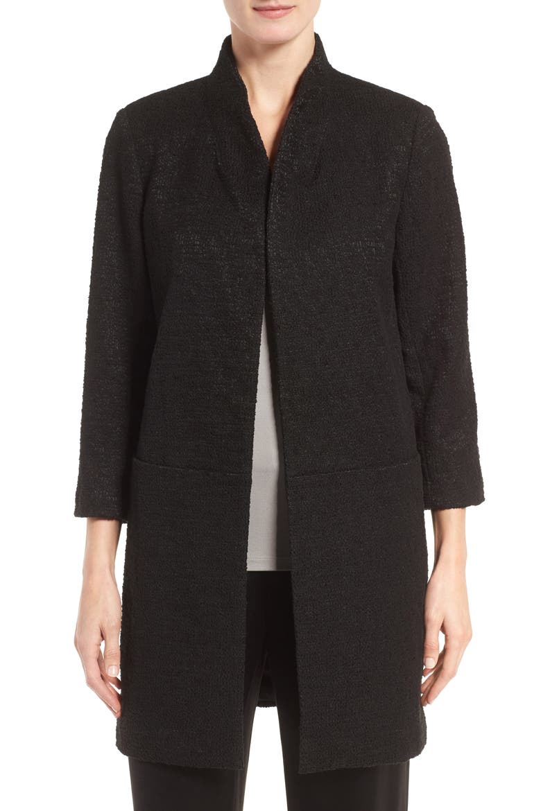 Paladin Organic Cotton Blend Jacket, Main, color, BLACK