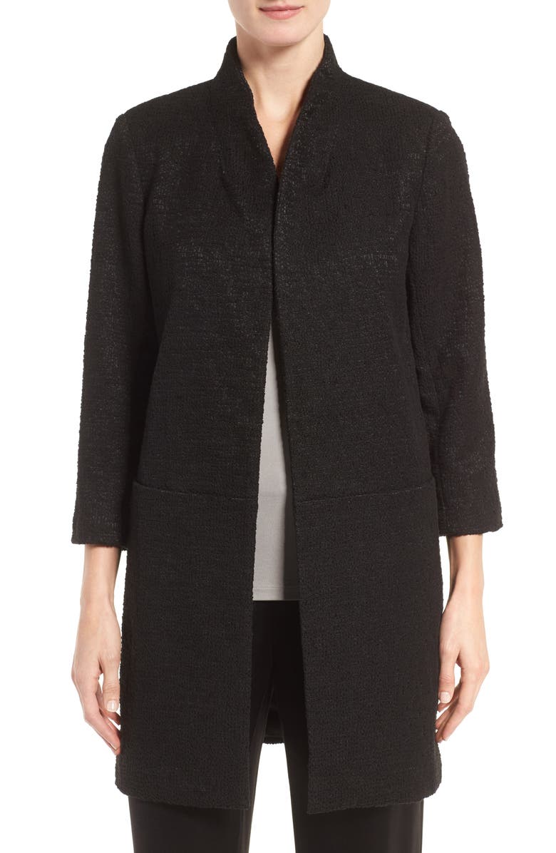 Eileen Fisher Paladin Organic Cotton Blend Jacket, Main, color, 