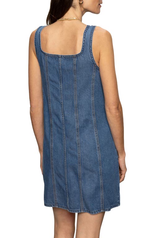 Sanctuary Blossom Denim Mini Dress