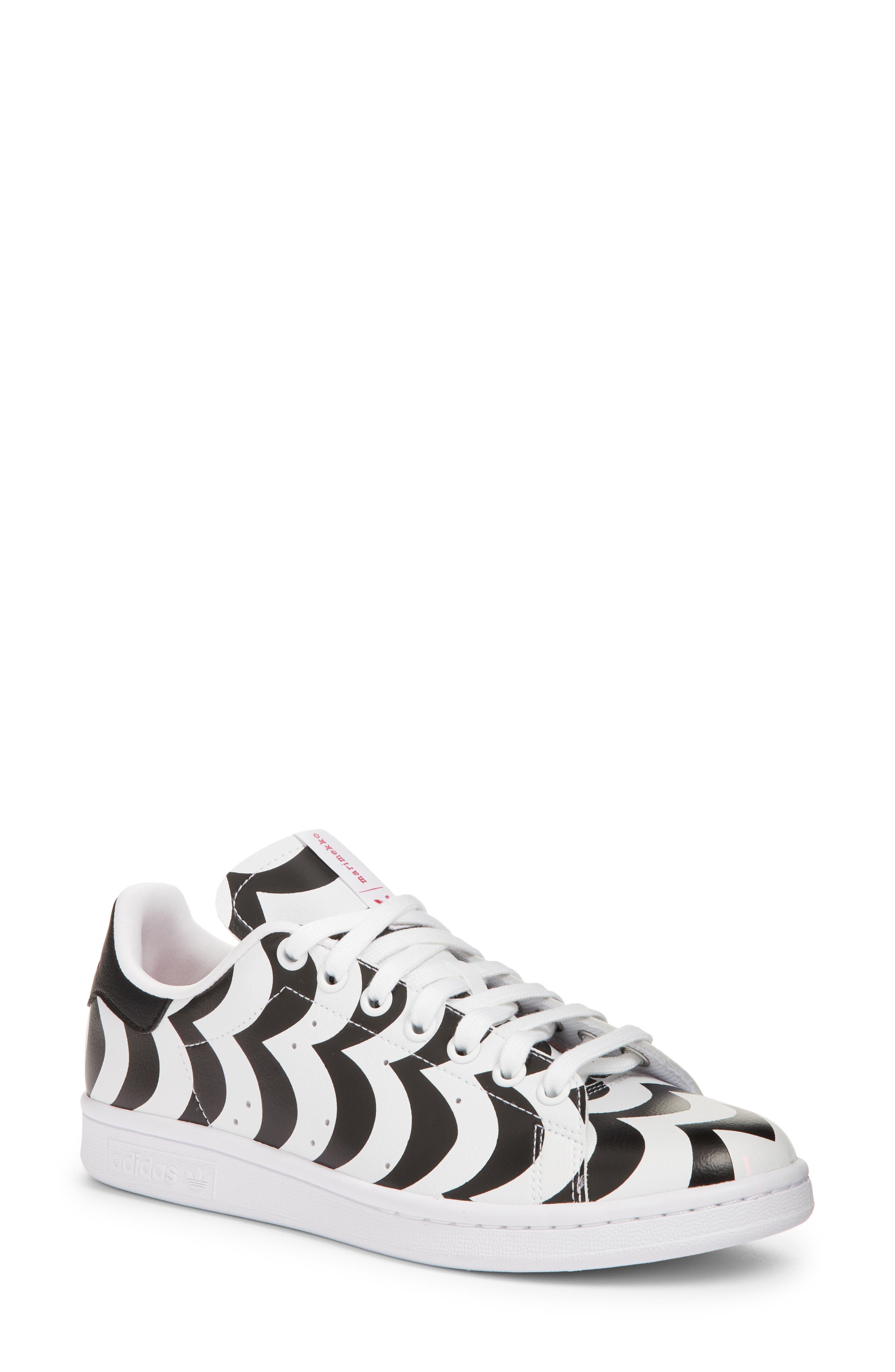 adidas x Marimekko Stan Smith Low Top Sneaker, Main, color, 