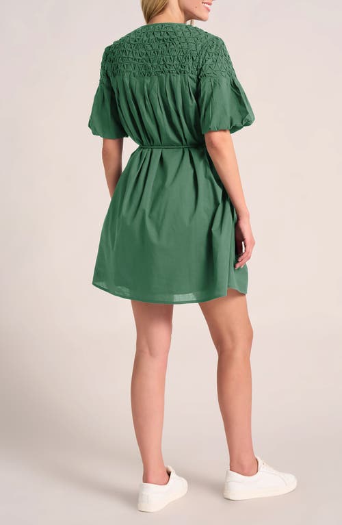 Matty M Kailyn Honeycomb Cotton Minidress