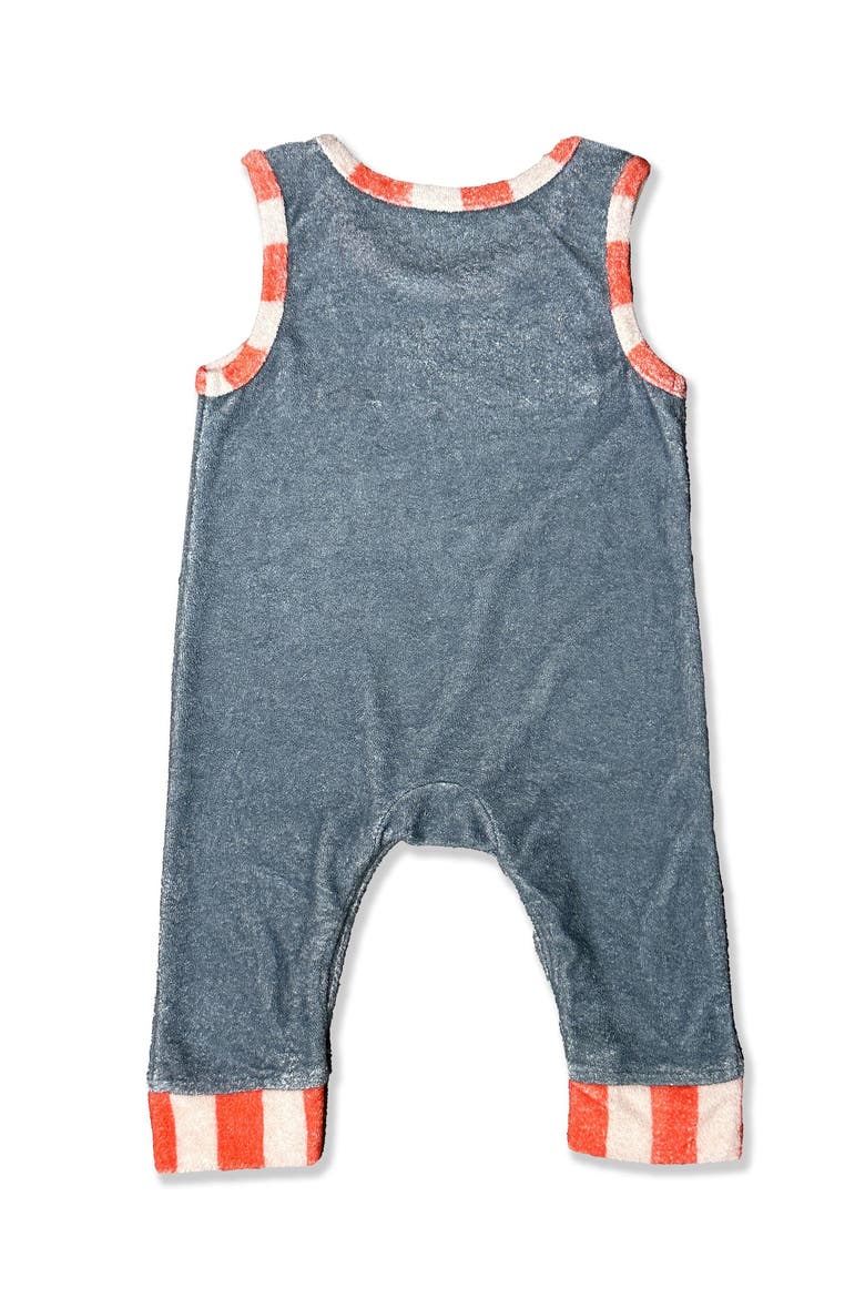 Drew Tank Romper, Alternate, color, Lagoon