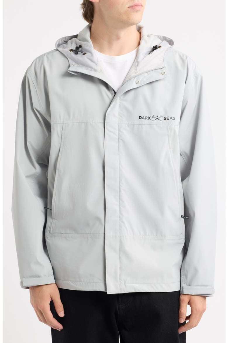 Breakwater Waterproof Ripstop Jacket, Alternate, color, LIGHT GREY