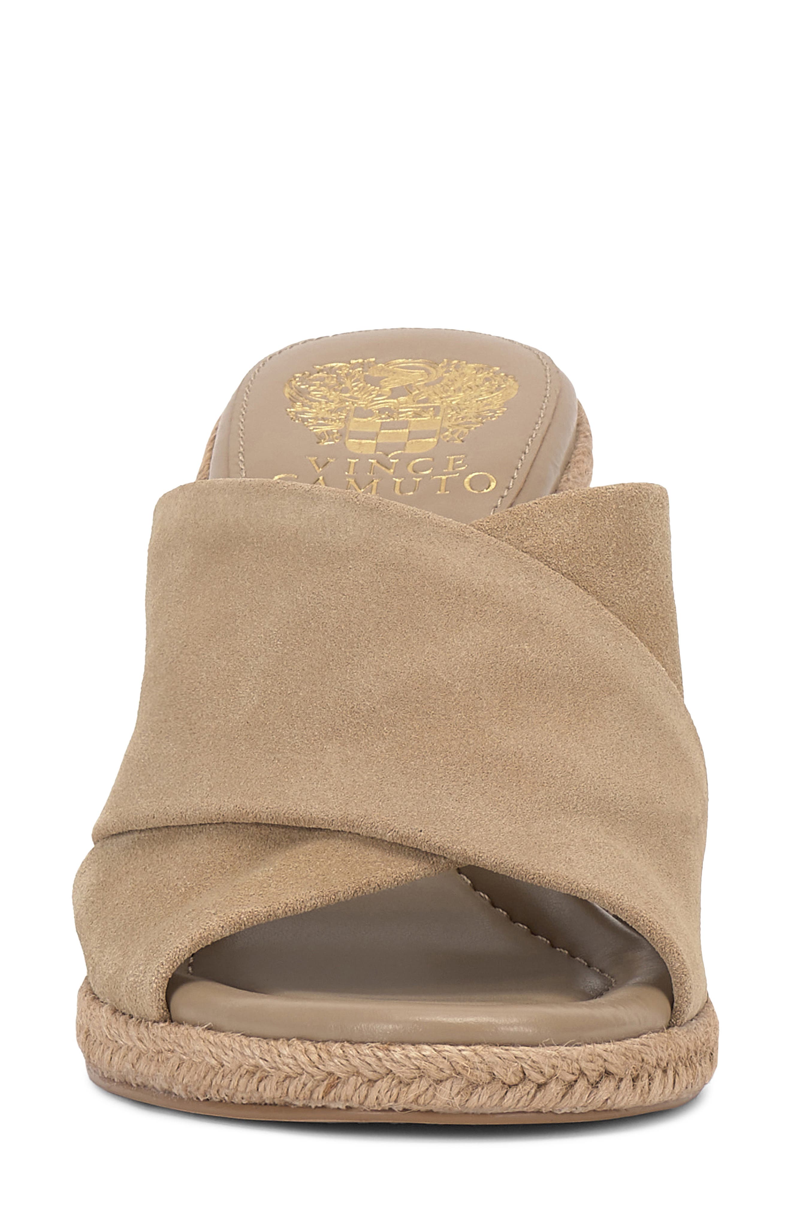 Vince Camuto Fisella Espadrille Wedge Sandal, Alternate, color, Tortilla