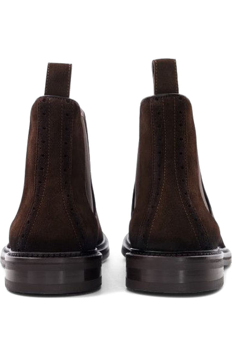 Anthony Veer Weston Chelsea, Alternate, color, Dark Brown Suede