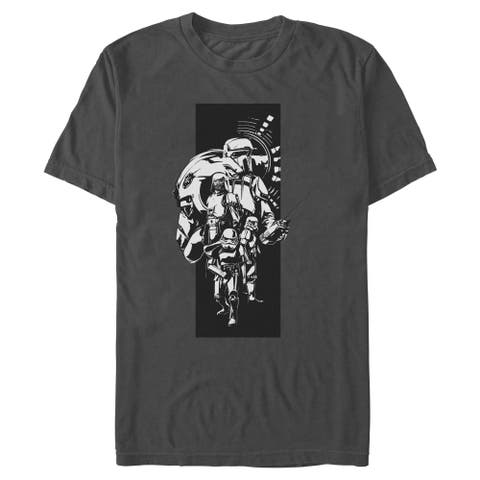 Men's Star Wars The Mandalorian and Grogu Classic Imperial Troopers  Graphic T-Shirt