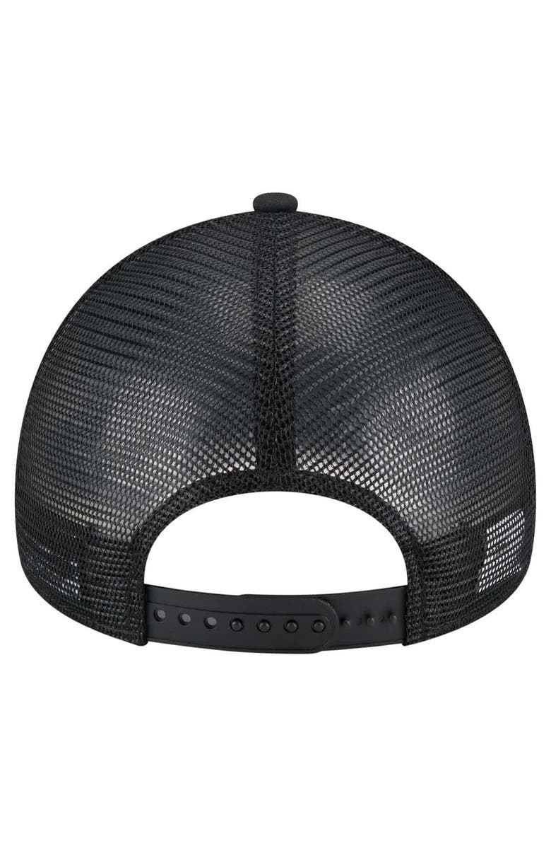 New Era Men's New Era  Black Arizona Diamondbacks 9FORTY A-Frame Trucker Adjustable Hat, Alternate, color, Black