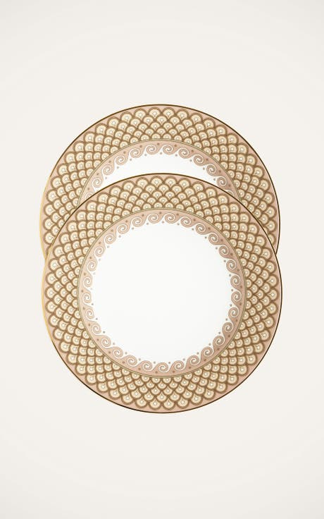 Dinner Plates Set Of 2 Odysseus Dusty Pink