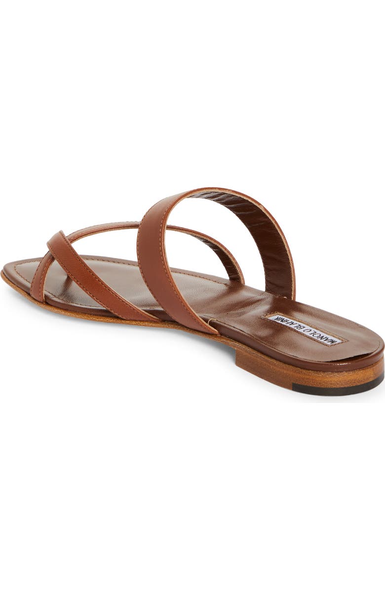 Manolo Blahnik Susa Sandal, Alternate, color, Brown