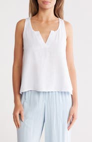 Splendid Lara Split Neck Tank