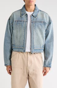 PURPLE BRAND Cropped Carpenter Jacket