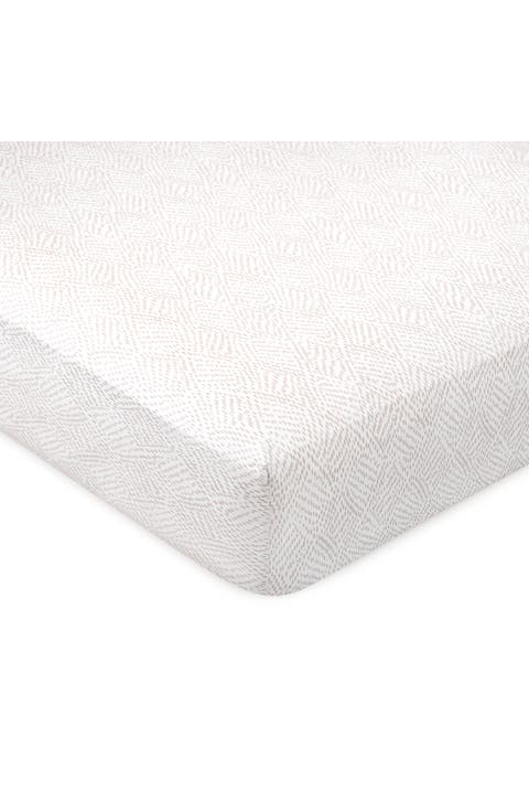 Cotton Sateen Crib Sheet Set