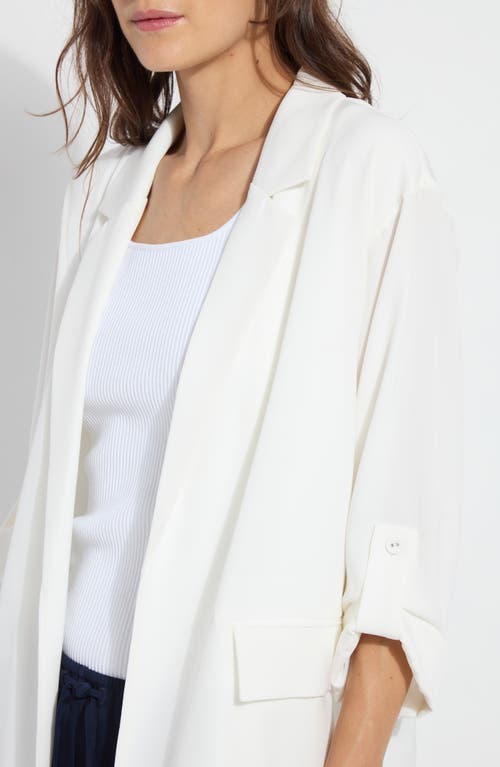 Lyssé Genevieve Relaxed Blazer In Off White In Off White