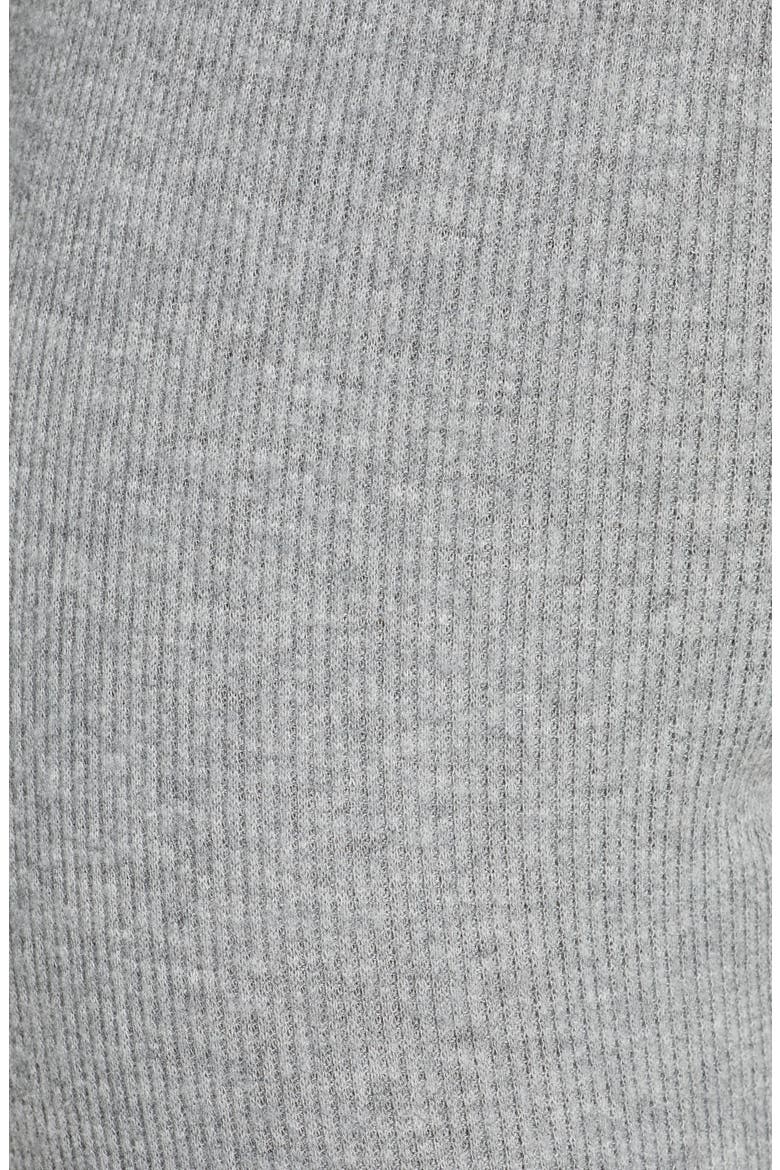 Peachy Ribbed Lounge Pants, Alternate, color, HEATHER GREY