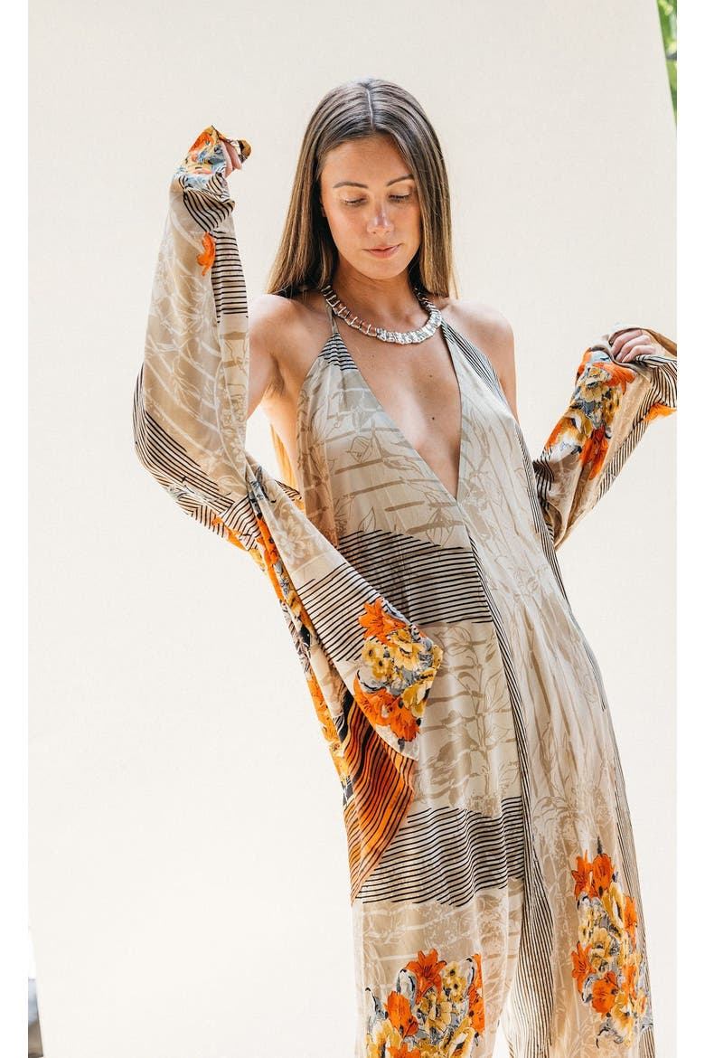 The Set Spindrift, Main, color, Grey & Orange