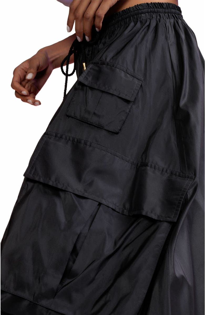 Cynthia Rowley Taffeta Cargo Skirt, Alternate, color,