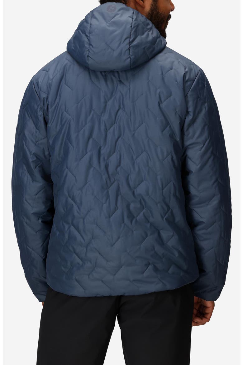 Monoquilt Zip Hoodie, Alternate, color, THUNDERHEAD