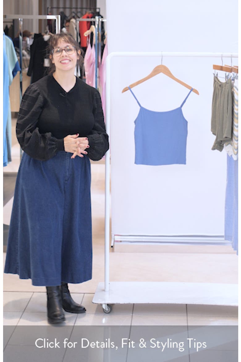 Rib Knit Modal Camisole video