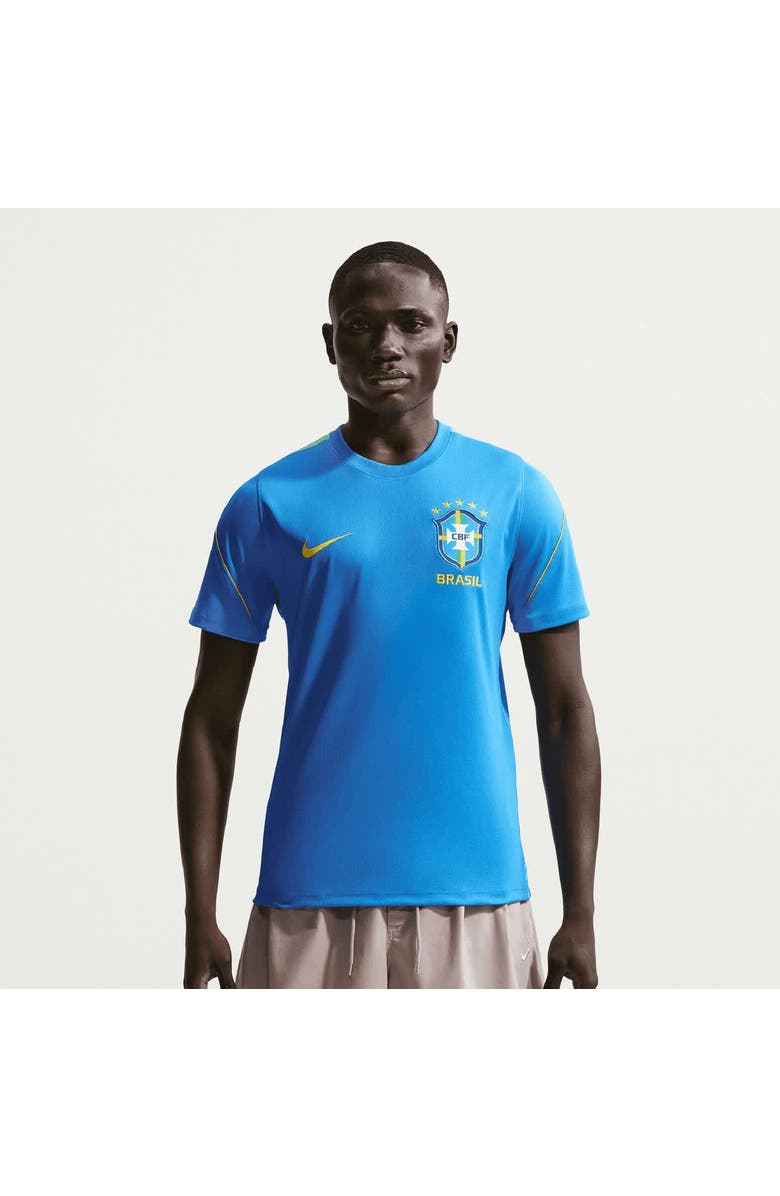 Nike Men's Nike Blue Brazil National Team 2026 Strike Dri-FIT Top, Main, color, Blue