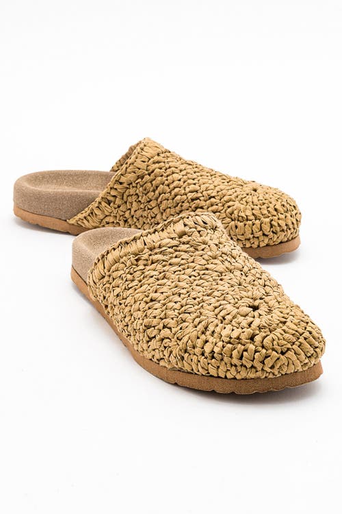 Prologue Shoes Loop Woven Slide Sandal