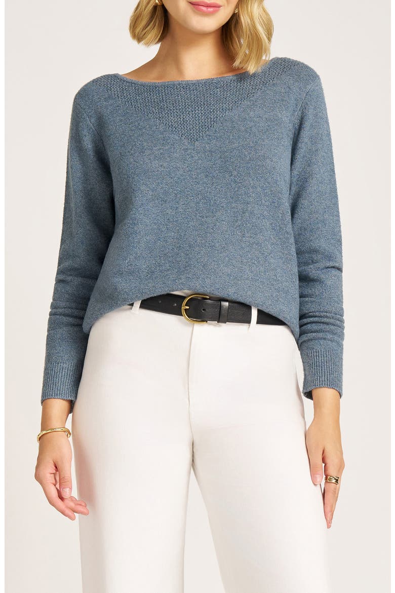 Lena Relaxed Fit Sweater, Main, color, DUSTY BLUE