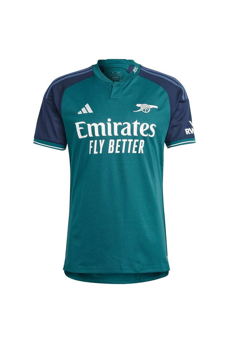 Men's adidas  Green Arsenal 2023/24 Third Replica Jersey, Alternate, color, Green