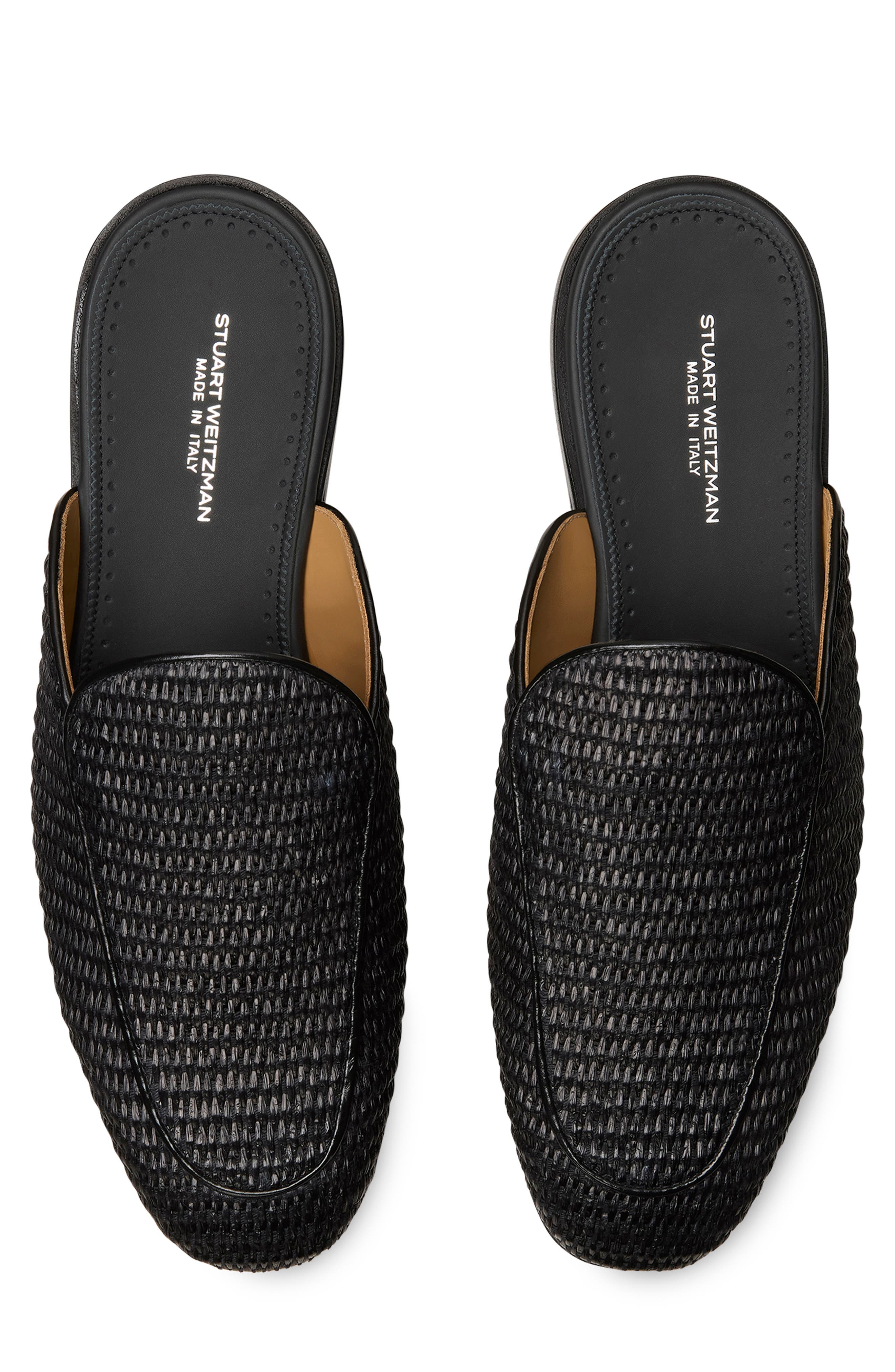 Stuart Weitzman Duff Mule, Alternate, color, Black