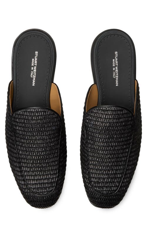Stuart Weitzman Duff Mule In Black