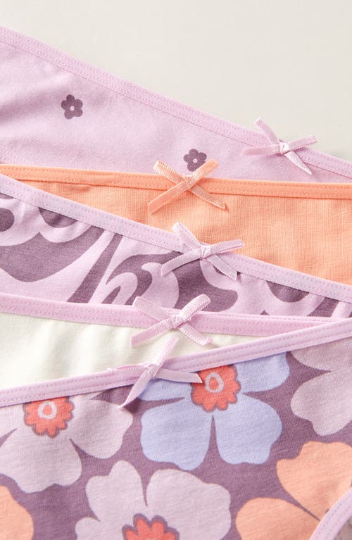 Nordstrom Kids' Assorted 5-pack Hipster Briefs In Multi