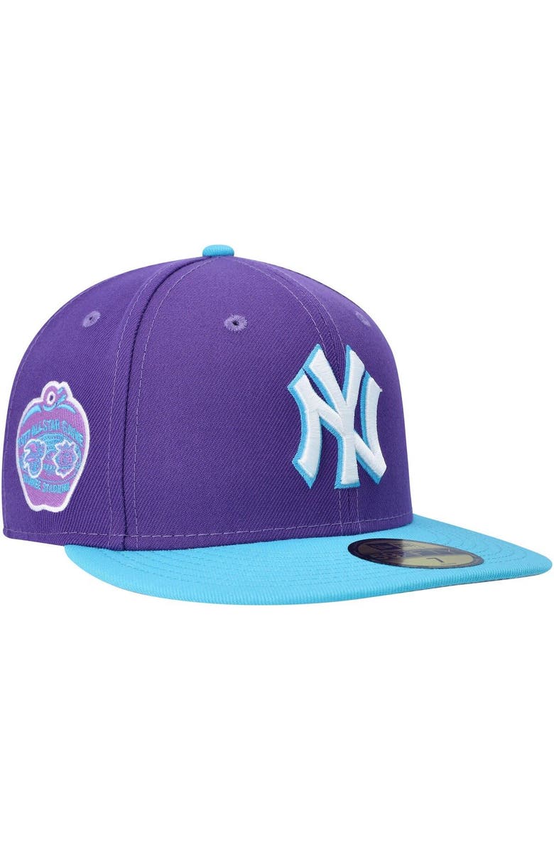 New Era Men's New Era Purple New York Yankees Vice 59FIFTY Fitted Hat, Main, color, Purple