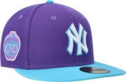 New Era Men's New Era Purple New York Yankees Vice 59FIFTY Fitted Hat