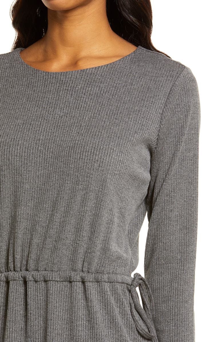 Charles Henry Long Sleeve Knit Dress, Alternate, color,