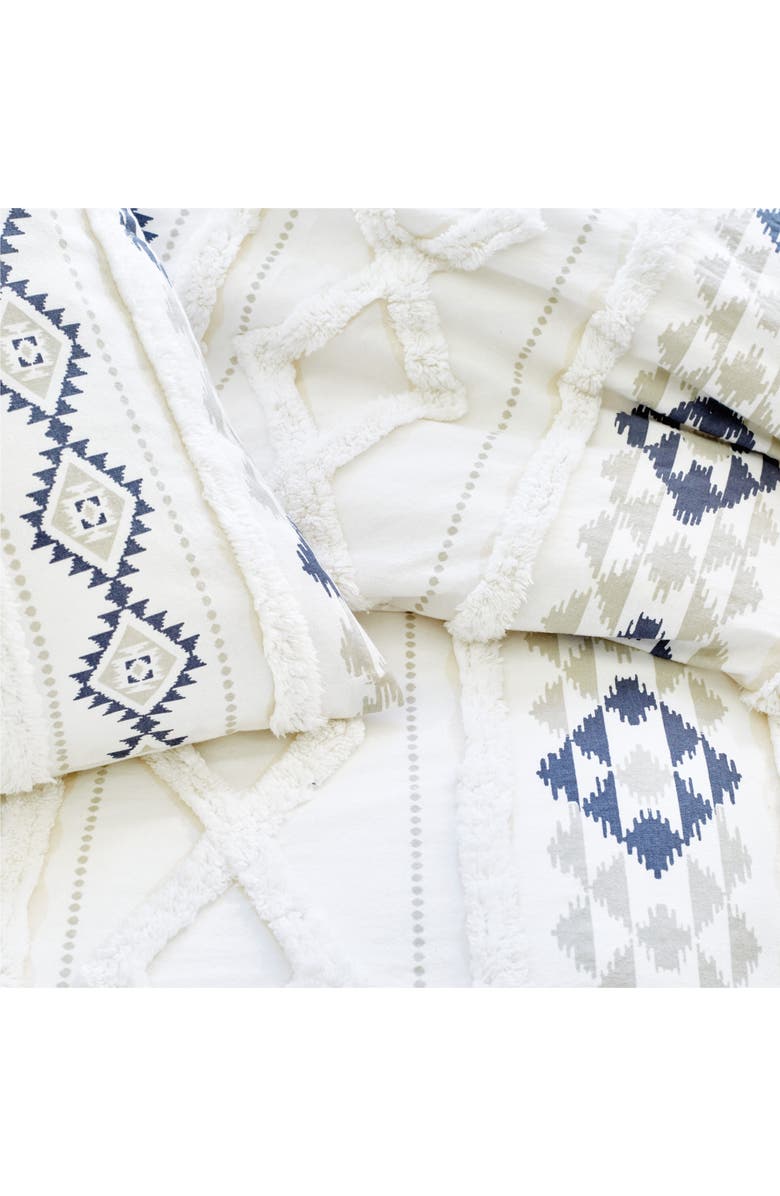 Peri Home Geo Stripe Chenille Tufted Comforter & Shams Set, Alternate, color,