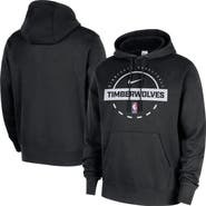 Nike Men's Nike Black Minnesota Timberwolves 2025/26 Authentic Practice Club Pullover Hoodie