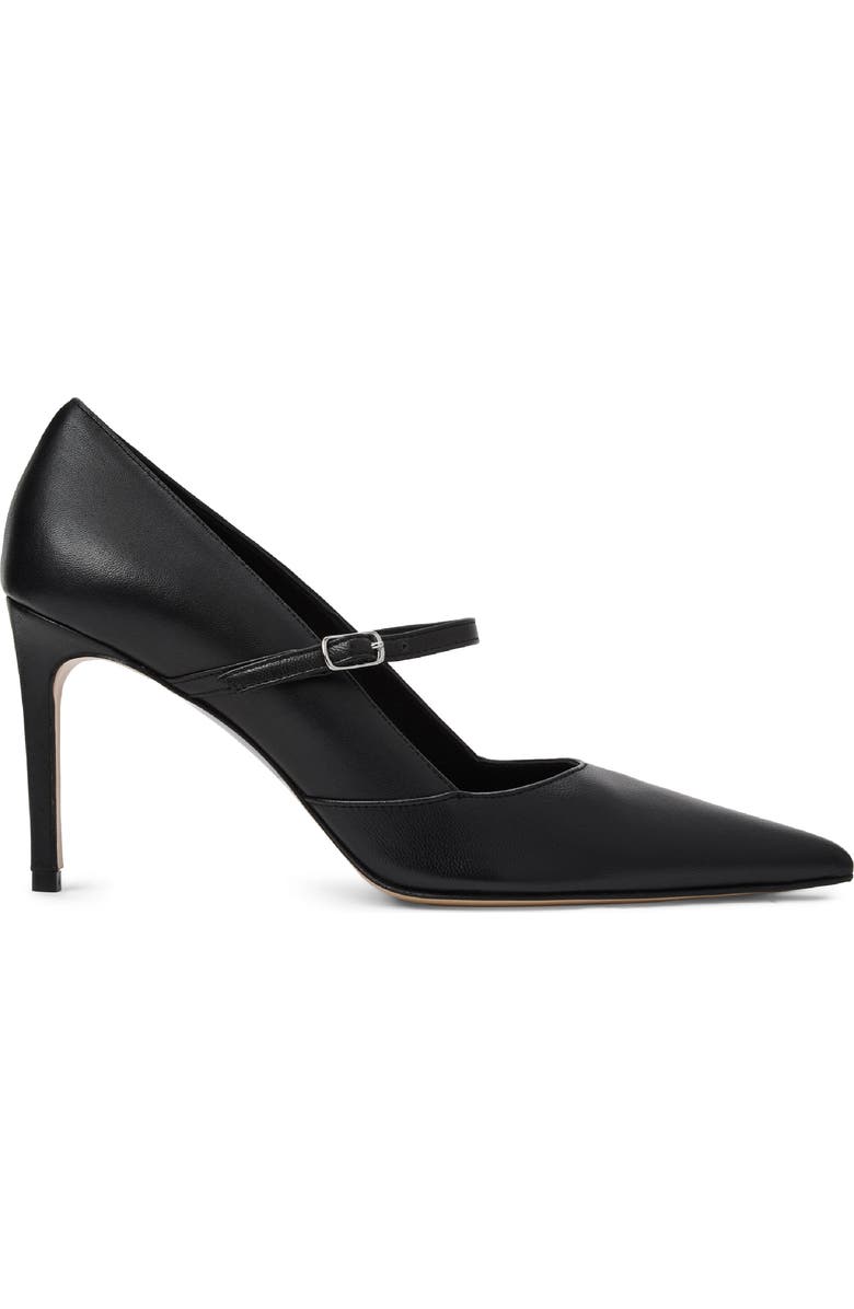 Bruno Magli Prima Pointed Toe Mary Jane Pump, Alternate, color, Black