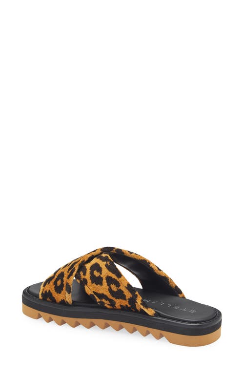 Stella Mccartney Sneakelyse Leopard Twist Sandal In Leo