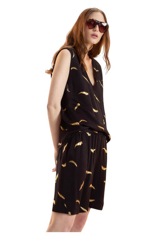 Cynthia Rowley Light As A Feather Top In Multi
