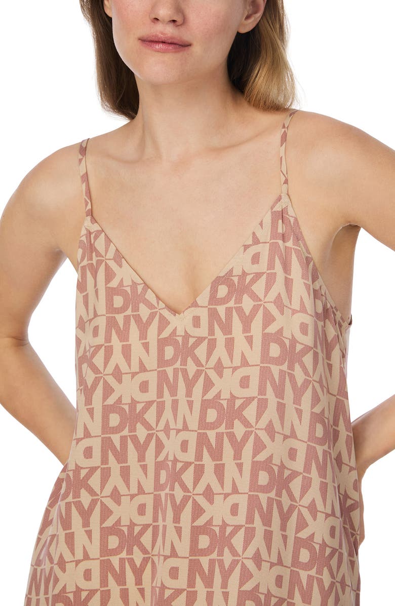DKNY Long Chemise, Alternate, color, 