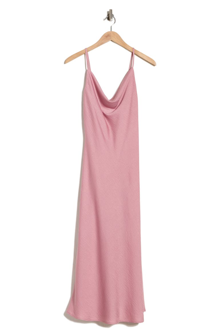 Hammered Satin Slipdress, Alternate, color, DUSTY PINK