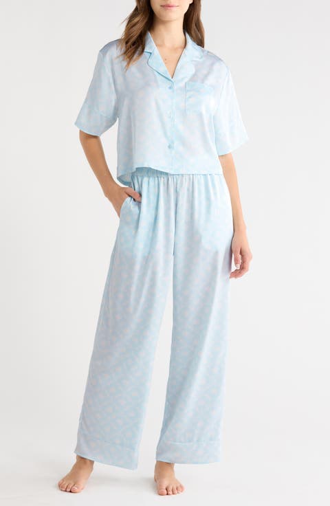 Boxy Everyday Satin Pajamas