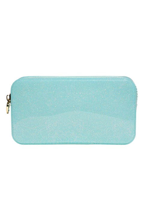 Small Glitter Clear Pouch