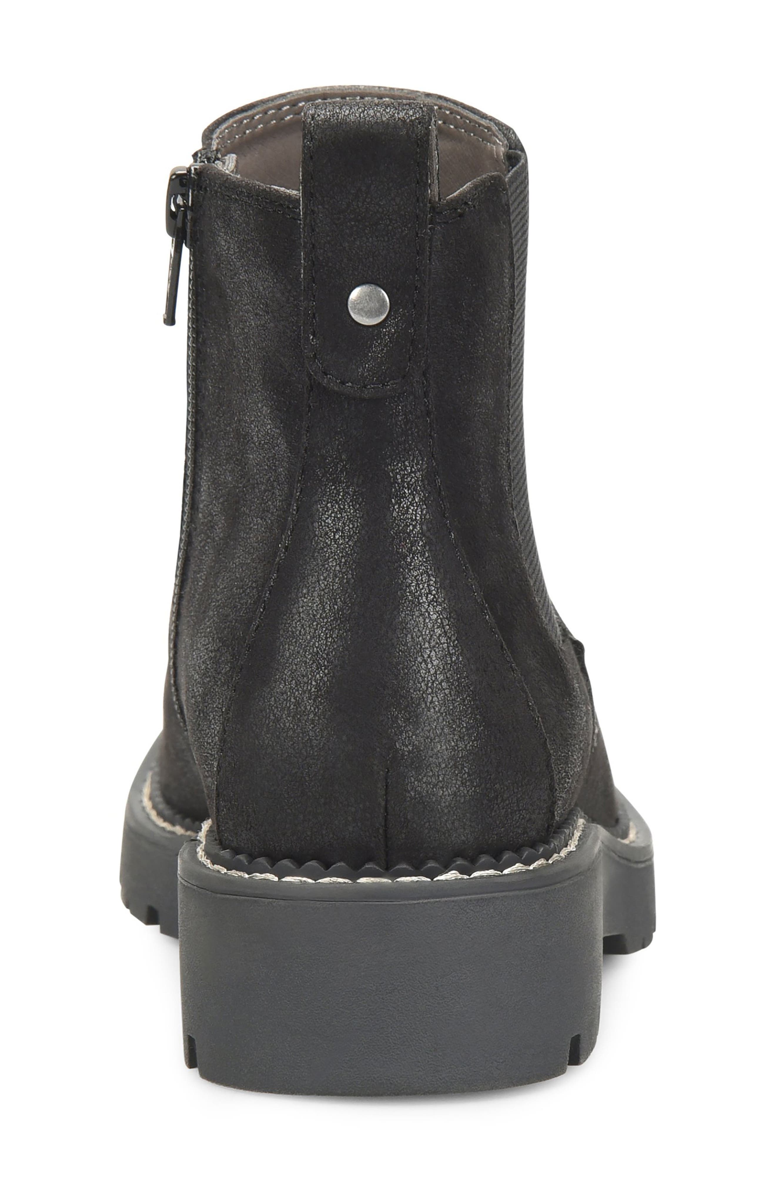 EUROSOFT Bethan Side Zip Boot, Alternate, color, Black