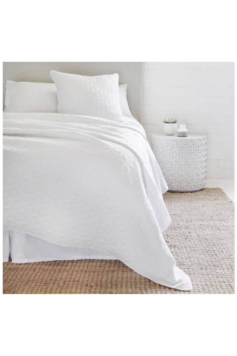 Oslo Coverlet, Alternate, color, WHITE