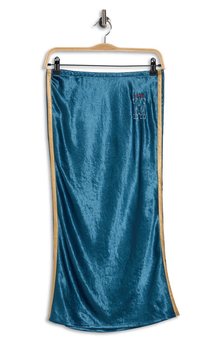 MOTHER The Athletic Skirt, Alternate, color, Teamwork Marine And Yellow