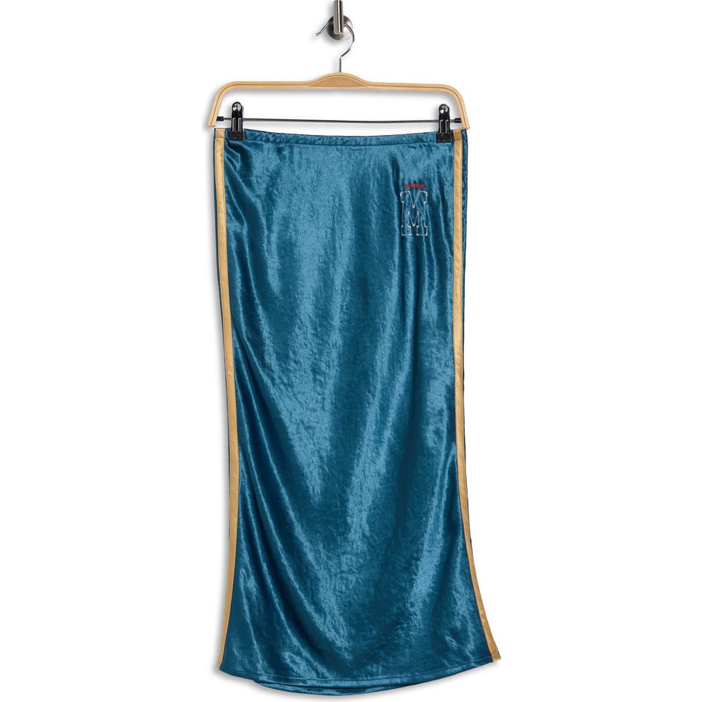 Mother The Athletic Skirt In Blue