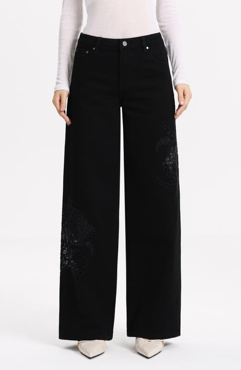 High Waist Wide Leg Jeans