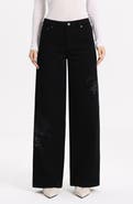 Bayeas High Waist Wide Leg Jeans